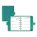 Filofax Saffiano Organizer, Pocket Size, Aquamarine