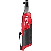 TTI Milwaukee Tool 2566-20 M12 Fuel 12V Lithium-Ion Brushless Cordless High Speed 1/4-inch Ratchet(Bare Tool Only - Battery a