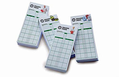 Drakes Pride Scorecards Pack of 100