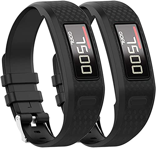 Tyogeephy Band for Garmin Vivofit 1 / Vivofit2, Soft Silicone Replacement Watch Band Strap for Garmin Vivofit 1 / Vivofit 2 Activity Tracker, Small, Large