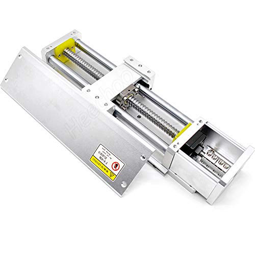CNC Linear Motion Rail Guide 300mm Stroke Ball Screw Linear Stage ...