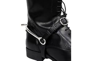 Nunn Finer Leather Spur Straps - Black