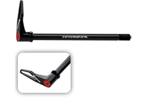 YADERJOVE Thread Pitch 1.5mm Bicycle Hub Thru Axle Adapter Boost Forks Quick Release Thru Axle with Handle (12mm x 120mm/ 123mm/ 165mm/ 171mm/ 175mm)