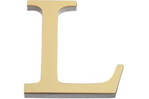 UJAKEL Metal Letters 12 Inch A Letter Letter T Bubble Letter Decor Mirror Letters R Letter Decor