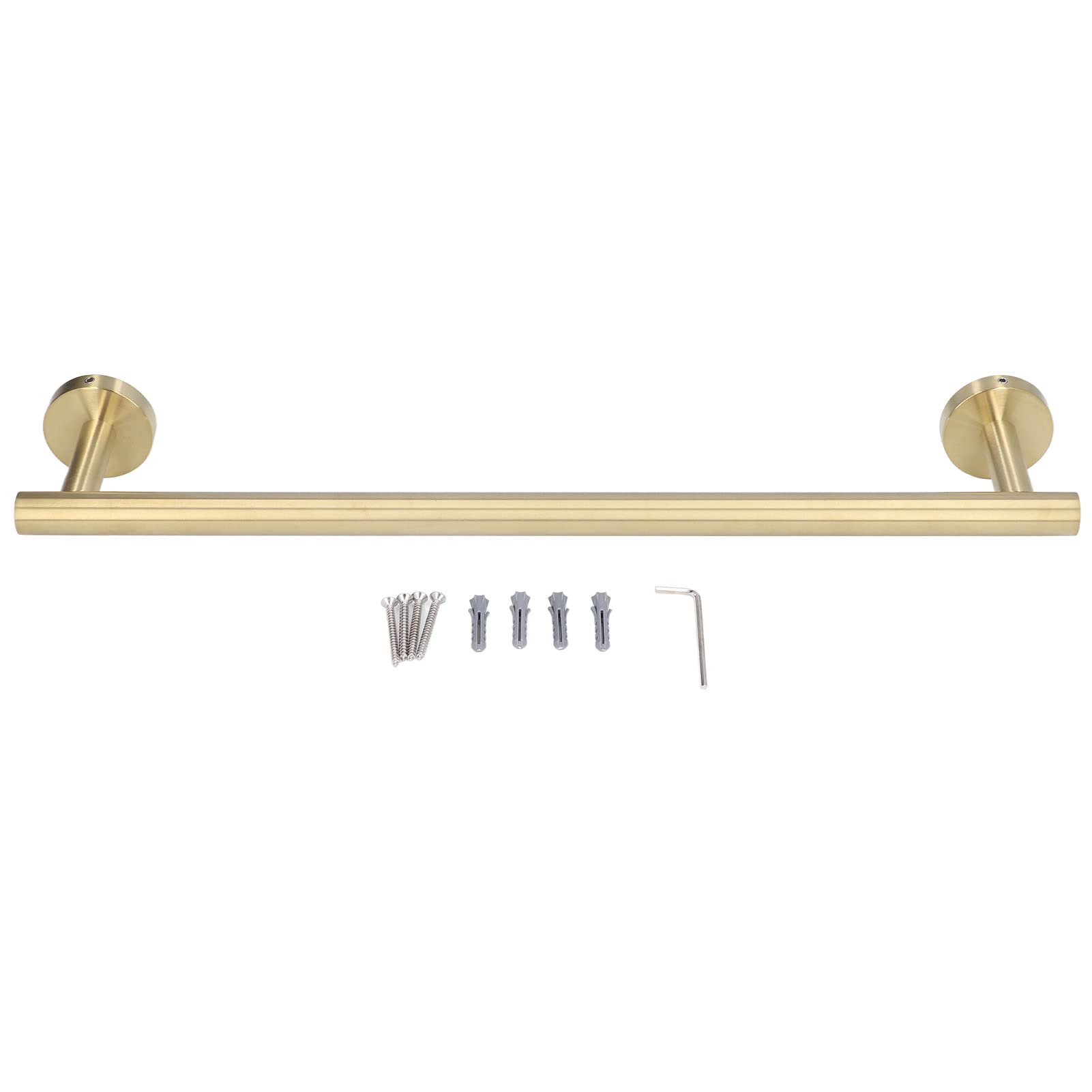 Gold Hand Towel Bar Bathroom Towel Holder Kitchen Dish Cloths Hanger 304 Stainless Steel Wall Mount Bath Wall Shelf Rack Hand Towel Holder towel Hanger Bathroom