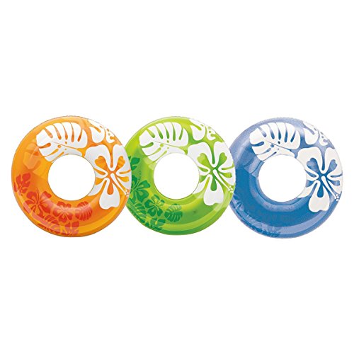 INTEX Clear Color Tube Pool Float