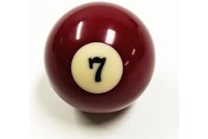 Sinsilvie Replacement Pool Ball，Replacement Eight Ball, 2-1/4" Regulation Size Billiard, Regulation Weight，15 Object Balls