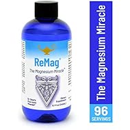 RnA ReSet - ReMag High Absorption Magnesium Liquid, Experience The Magnesium Miracle, 96 Servings, Magnesium Chloride by Dr. Carolyn Dean