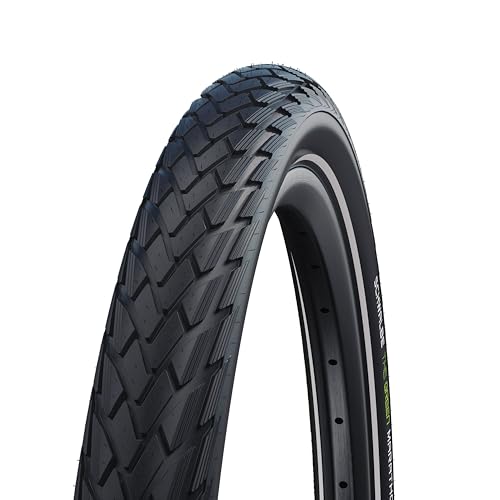 Schwalbe Green Marathon Fahrradreifen – Reifen mit GreenGuard Pannenschutz – Schwalbes umweltfreundlichster Reifen – mit ADDIX oder ADDIX Eco Compound