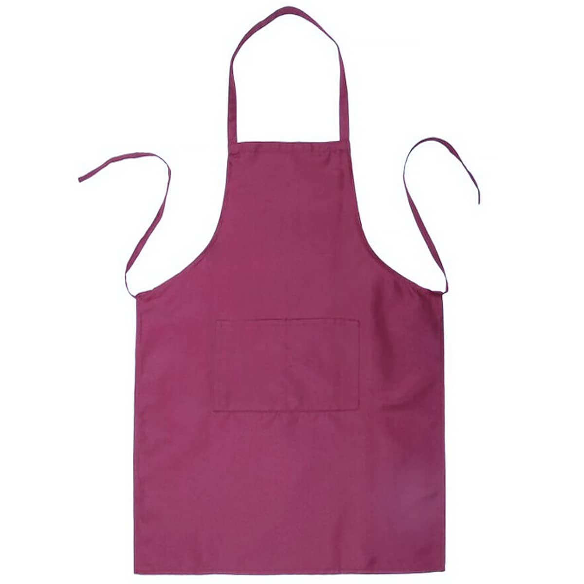 Chefs Apron with Front Pockets Cooking Kitchen Apron for Men Women Unisex Waterproof Washable Cleaning Catering Apron Durable Comfortable Work Apron for Baking Restaurant BBQ Coffee House (Purple)