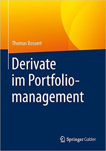 Derivate Im Portfoliomanagement Amazon De Bossert Thomas Bucher