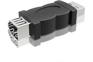 XusLFR Firewires IEEE1394 6Pin Female to USB Male Adapter Converters for Digital Cameras Camcorders Video Cameras Mobile Phon