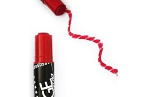 KC REPUBLIC Red Hair Chalk - Edge Blendable Hair Color for All Type of Hair, Brown Hair, Dark Hair, Temporary Hair Color Wax Great for Christmas Gift, Birthday Gift, Party Favor Gift, Halloween Gifts