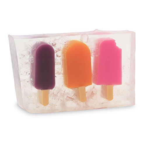 Primal ElementsGlycerin Bar Soap | Helps All Skin Types, Sensitive, Oily & Dry Skin | NO PARABENS, VEGAN, GLUTEN FREE, 100% VEGETABLE BASE - (Juice Pops)[Amazon-developed Certification] Compact by Design