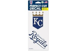 WINCRAFT Kansas City Royals Set of 2 Die Cut Decals