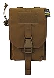 Rapdom Tactical Utility Pouch with Cover, Coyote