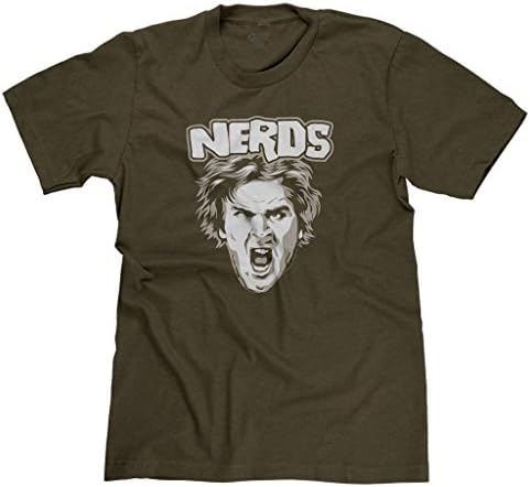 FreshRags Revenge of the Nerds funny Ogre Parody Men's T-shirt SM Navy