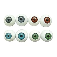 ROSENICE Halloween Eyes Scary Eyes 8 Hollow Plastic Eyeball Halloween Horror Props