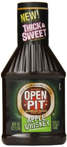 Open Pit Thick & Sweet Barbecue Sauce, Apple Whiskey, 18 Ounce (Pack of 12) - Thumbnail 5