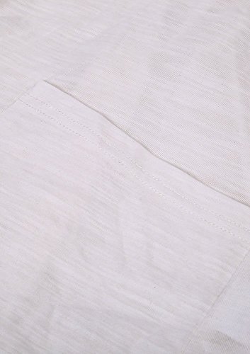 VESSOS Women's Pockets Solid Color Sleeveless Asymetric Hem Open Front Vest Cardigan XL White - Thumbnail 2