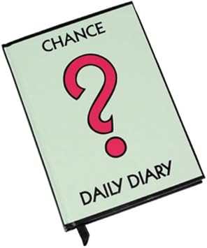Amazon Com Gift Republic Ltd A6 Hardback Monopoly Chance Card Daily Diary Notebook Steno Notepads Office Products