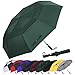 G4Free 62 Inch Portable Golf Umbrella Automatic Open Large Oversize Vented Double Canopy Windproof Waterproof Sport Umbrellas