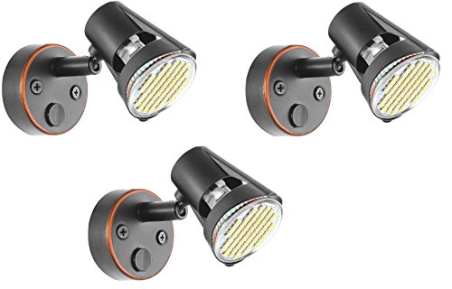 Gold Stars RV Reading Light MR16 Base LED Bulb 12v (Oil Rubbed Bronze) (3)