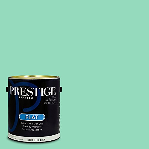 PRESTIGE Paints Exterior Paint and Primer In One, 1-Gallon, Flat, Comparable Ma…