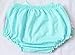 QandSweat Baby Girl Bloomer Diaper Cover Toddlers Cute Lace Design Bloomers Value Pack of 3 (0-6M, ROSEO Blue Pink)