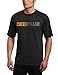 Caterpillar Men's Gradient Performance Short Sleeve T-Shirt,Charcoal Heather,X-Large