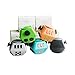 Spinning Magic Fidget Cube 2 in 1 Combined Gyro Spinner with Magic Cude Relieves Stress And Anxiety by CHZ&D (black)