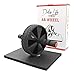 Ab Wheel - Ab Roller for Core Training - Ab Exercise Machine for Intense Abdominal Workout - The Perfect Home Gym Fitness Equipment - Includes Workout & Nutrition Guide and Comfortable Knee Pad
