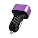 Ularmo 2015 New Hot Car Universal 12V 3Port USB DC Charger Adapter For iPhone Androind Cellphone (purple)