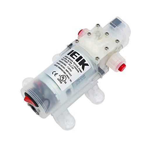 IEIK Food Grade Diaphragm Pump DC 12V 70W Pressure Switch Water Pump