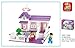 Sluban Girl's Dream Honey Cabin 193 Piece Set Lego Compatible