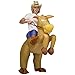 Gemmy Halloween Inflatable Cowboy Outfit Horse Fancy Dress Costume Stag Night P.