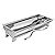 Fold Barbecue Charcoal Grill Stove Stainless Steel Portable Folding Charcoal BBQ Grill