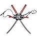 JOYIN Ninja Sword Ninja Weapon Toy Set for Kids Costume Party Play