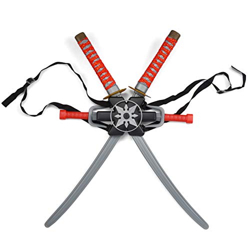 JOYIN Ninja Sword Ninja Weapon Toy Set for Kids Costume Party Play