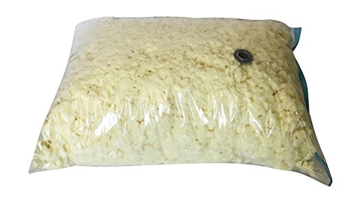 Durable Denisty Shredded Memory Foam Inserts Filling for Arts and Crafts, Bean Bags, DIY Projects, Pet Dog Beds, Pillows Chairs Sofas Couches Stuffing, Plushes, Poufs, Ottomans, Refill 40 lbs