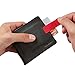 Distil Union Wally Euro Slim Leather Wallet Money Clip Coin Pocket,Black,One Size
