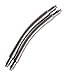 SWISS REIMAGINED Spring Bar Pins - Curved Stainless Steel - for Attaching Watch Band to Watches (Set of Two) - 24mm X 1.8mm