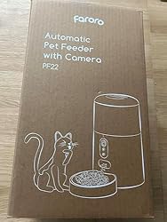 Faroro Automatic Cat Feeder with Camera, 3MP HD