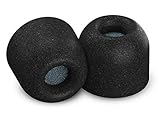 Comply Sport Pro Sx-400 Memory Foam Earphone Tips with SweatGuard, Secure Fit Replacement Earbud Tips for Active Lifestyle (Large, 3 Pairs)