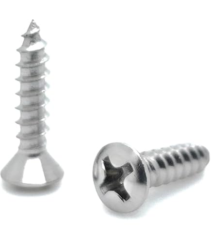 5 Mm Tornillos Para Madera De Auto-roscantes Torx Amarillo Con Cabeza Plana Zincada Para Uso Múltiple En Madera (Caja De 100 Unidades) Tamaño: 5 Mm X 60 Mm