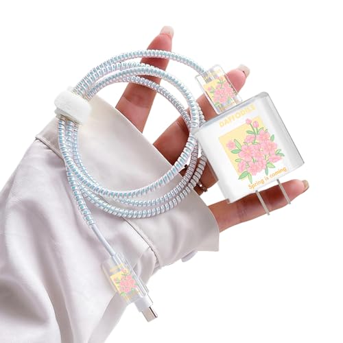 Apple Flowers DIY Cable Protector