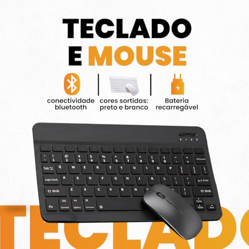 Capa Para Xiaomi Redmi Pad 2 (2025) Kit Completo (Preto).