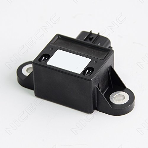 NICECNC Front Driver Side Equipment Suspension Yaw Sensor for HUMMER H3 2006-2010 H3T 2009-2010 Base/Alpha/X/ Championship 2009 Alpha/Base,Replace EWTS53AA//15096372
