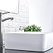 Comllen Above Counter Ceramic Bathroom Vessel Sink Art Basin