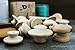 AMEPROSUPPLY Wood knobs for Cabinet Doors, Dresser Furniture Drawers, 1 1/2 inch Small Wooden Knob, Unfinished Craft, Folding Bifold Door Cabinets Drawer, Stain or Paint White (8)